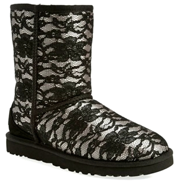 black lace uggs